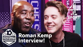Robbie Lyle & Arsenal Fan Roman Kemp Penalty Shootout Challenge The Real Football Fan Show
