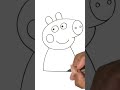 How To Draw Peppa Pig #shorts