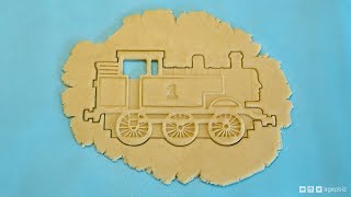 Thomas The Tank Engine Cookies - 3D Printed Detailed Cookie Cutter
