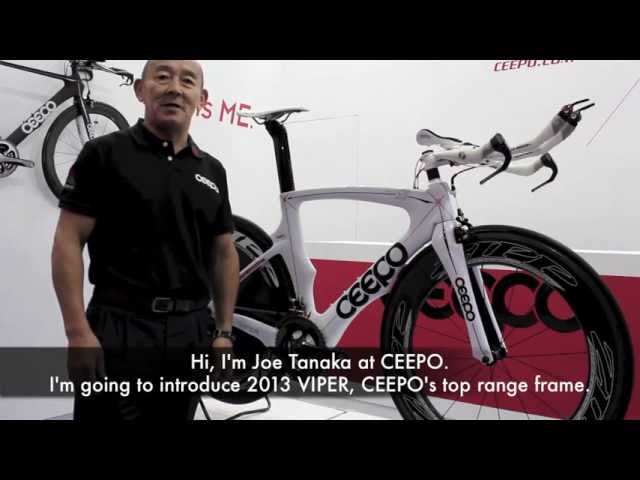 Mサイズ　2013 ホワイト/レッド Viper　ロードバイク Ceepo Ceepo トライアスロン Mサイズ ホワイト/レッド ロードバイク Viper 自転車本体