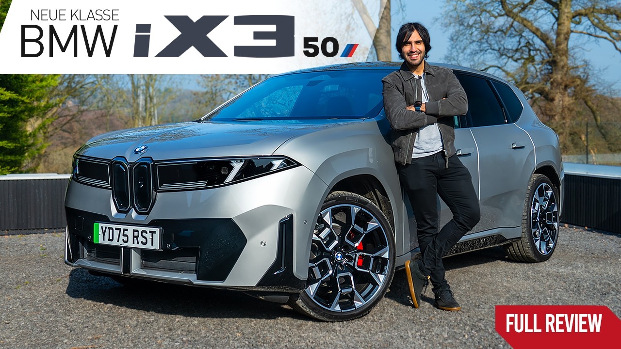 YouTube first drive — BMW iX3 50 First Drive: BMW's Brilliant New All-Rounder