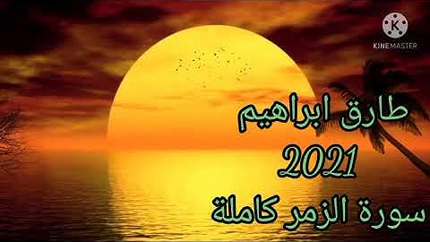 طارق ابراهيم 2021 سورة الزمر كاملة