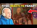 FitMC Reacts To The New FANART After The Christmas Season on QSMP