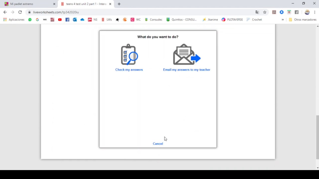 Crear documentos interactivos en liveworksheet.com - parte 1 - YouTube