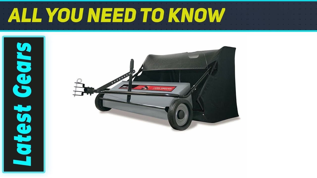 Ohio Steel 50-Inch Pro Lawn Sweeper: Best Heavy-Duty Lawn Maintenance Tool