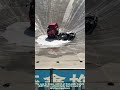 Insane Truck Stunt: Semi-Truck Tackles the Giant Bowl Ramp