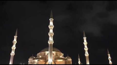 تلاوه رائعة للشيخ يحيى ناجي خليل امام مسجد الشيخ زايد الكبير