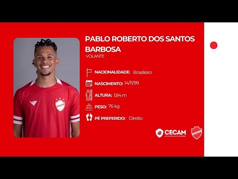 Pablo Roberto dos Santos Barbosa- volante (Vila Nova F.C.)