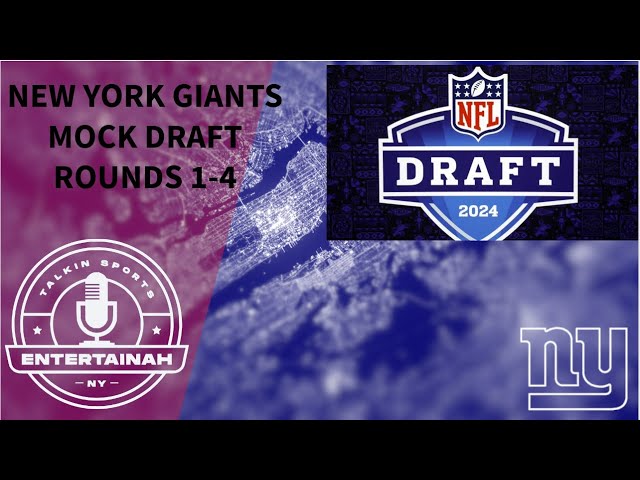 New York Giants MOCK DRAFT 1.0! Rounds 1-4