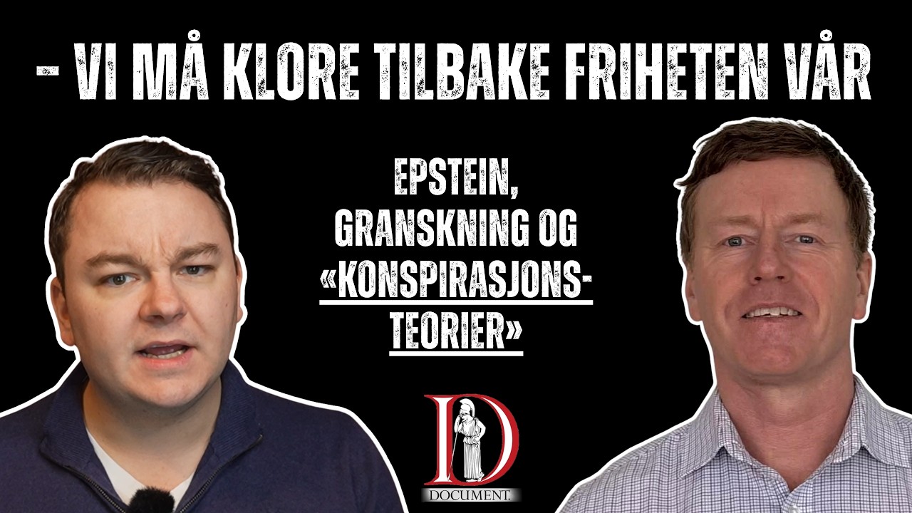 Rune Østgård: – Disse navnene må inn i Epstein-kommisjonen