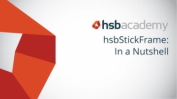 hsbStickFrame in a nutshell - hsbDesign for Autodesk Revit®