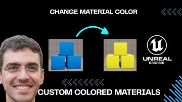 UE5 How to Change Material Colors & Apply to Objects ! Easy Unreal Engine 5 Tutorial