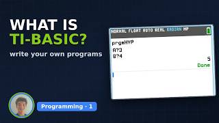 TI-84 Evo – What Is TI-Basic and What Can It Do | Algebra 2 with Jonah