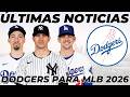 DODGERS FIRMAN CONTRATO CON JAKE COUSINS para MLB 2026 / SIETE PELOTEROS a la LISTA de LESIONADOS
