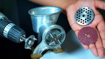 A razor-sharp method for sharpening a butcher knife in 2 minutes!