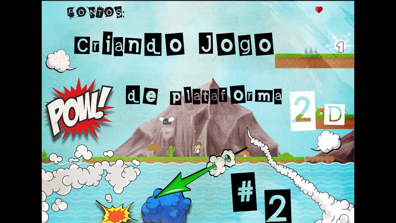 Criando jogo de plataforma em 2D no Unity - #2 - YouTube