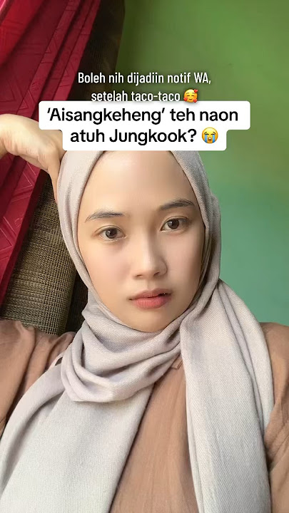 Buat alarm/notif wa 😭👍🏻 #jungkook