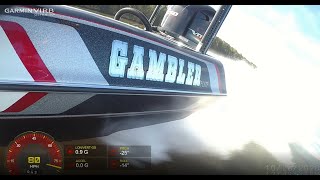 Gambler Bass Boats - Hydrofoil Speed Test, We didn't expect this at all!!