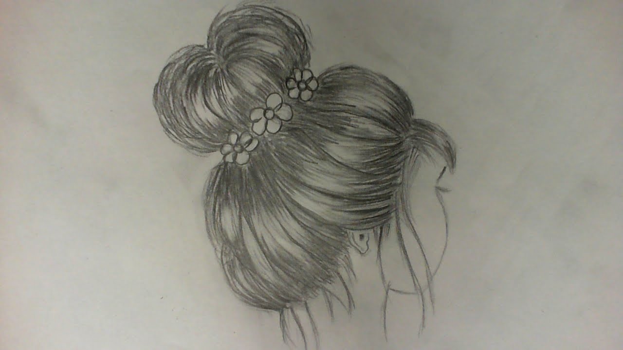 How To Draw A Hair Bun