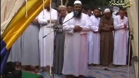 تلاوة مرئية قديمة للشيخ سمير مصطفى فك الله أسره.