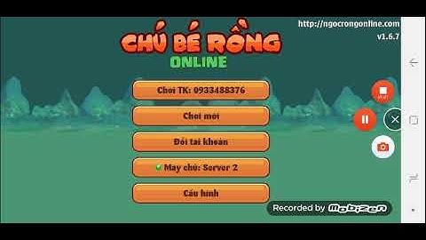 Ngọc Rồng Online _ Clip chửi thằng súc vật hack nick tao mày có xem clip mày nên hồn mày đó