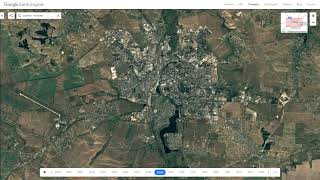 Розвиток міста Рівне 1985-2018 по супутниковим знімкам.