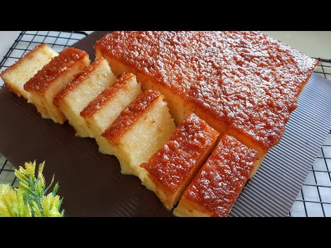 Cara Membuat Bingka Singkong Karamel Kukus