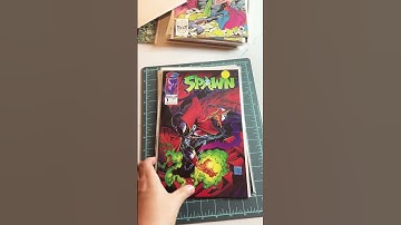 Comic books !! Found some #spawn 1 #shorts