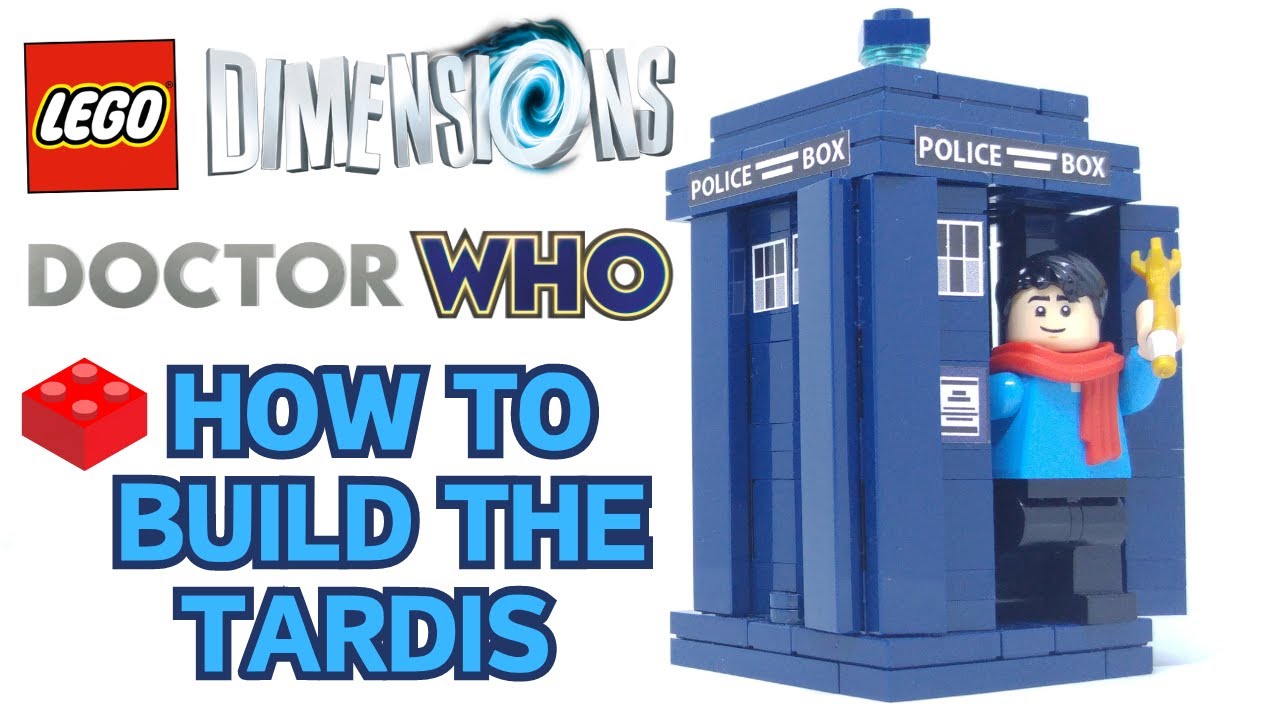 How to build the LEGO Dimensions TARDIS | A Stop-Motion Tutorial - YouTube