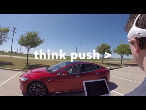 Touch Titans' Mind Controlled Tesla P90D Ludicrous - Weekend Project