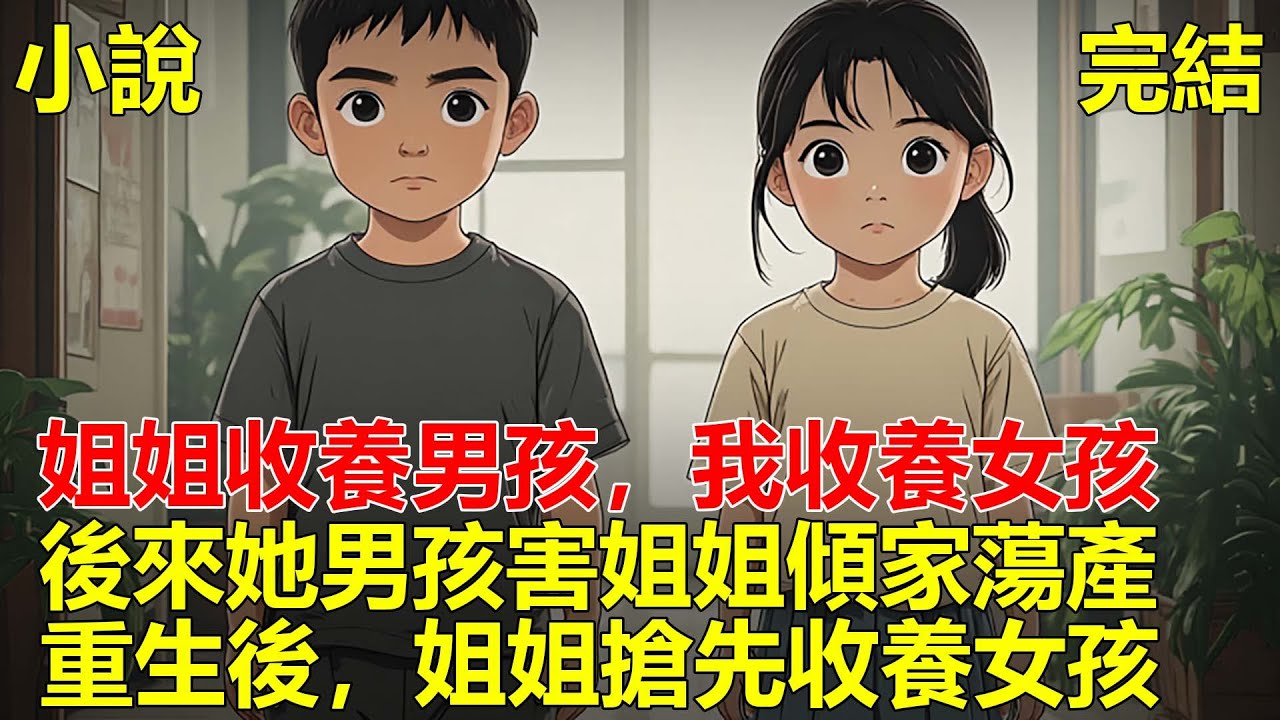 前世，姐姐收養男孩，而我收養女孩，後來男孩在學校打人出了人命，姐姐賠的傾家蕩產，而我收養的女孩成了明星，姐姐氣不過將我害死，重生後，姐姐搶先收養女孩！