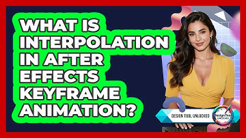 What Is Interpolation In After Effects Keyframe Animation? - Design Tool Unlocked