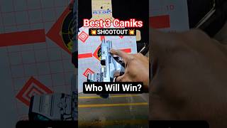 Best 3 Caniks Shootout: Rival, Rival-S & TTI Face Off #pewpew #9mm #edc #canik