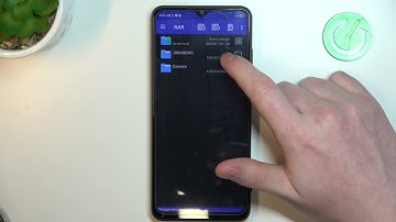 How to Pack Files on ZTE Blade A53 Pro? -  Use RAR App
