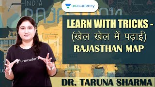 Learn with tricks (खेल खेल में पढाई ) - Rajasthan Map | Part - 2 | Dr. Taruna Sharma