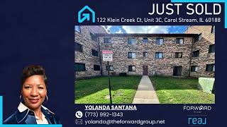 Just Sold 122 Klein Creek Ct Unit 3C, Carol Stream, Il 60188