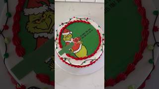 Grinch cake! How did it turn out? #christmas #grinch #cakedecorating Wealth