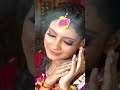 "Haldi-ready with a touch of glam! ✨💛 #TraditionalBeauty #HaldiMakeup" #viralvideo
