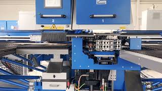 Boschert CombiLaser Multipunch with Loading System
