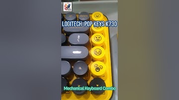 Logitech POP Keys K730 Wireless Keyboard Mouse Combo🔥 #shorts