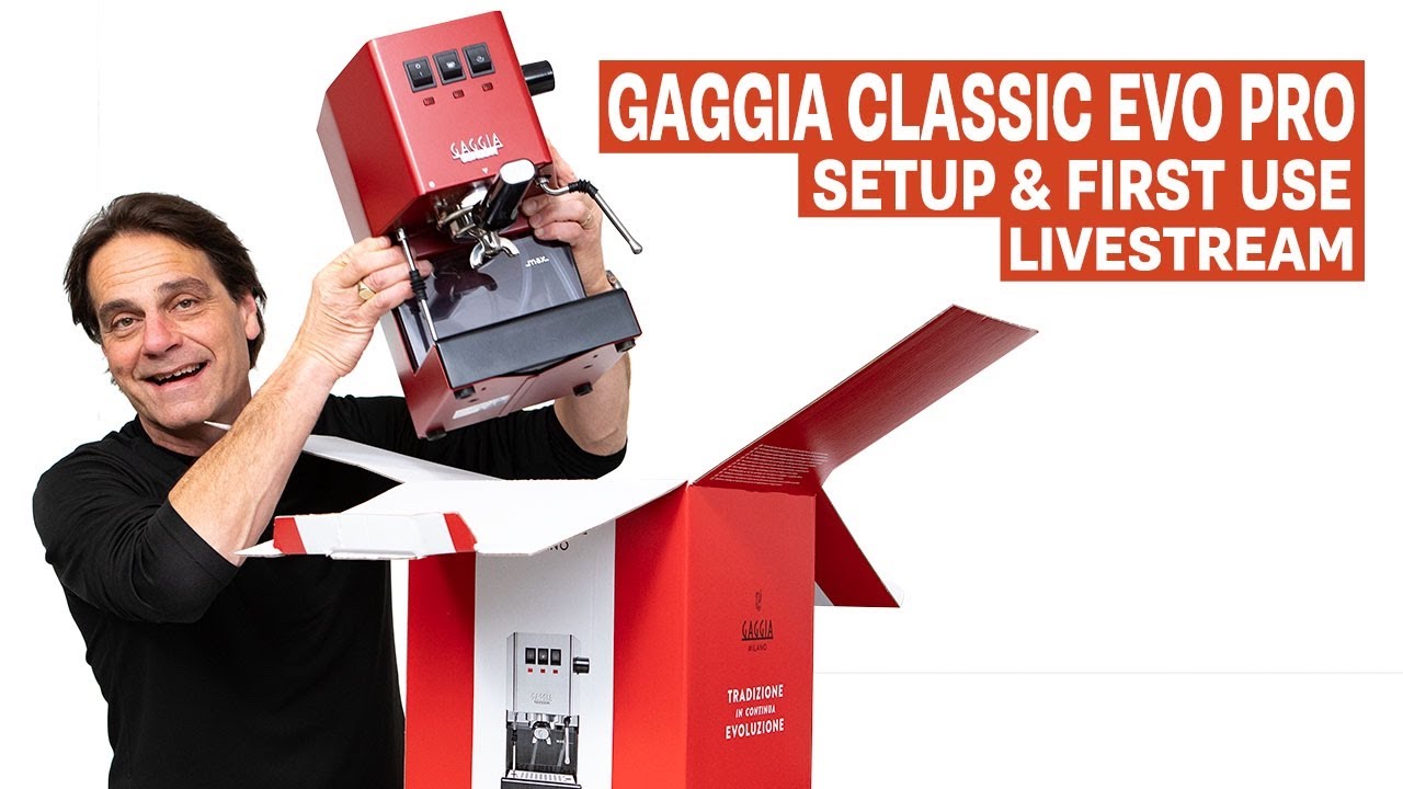 GAGGIA Classic evo pro バリスタセット Refurbished Gaggia Classic Evo Pro - 85th Anniversary