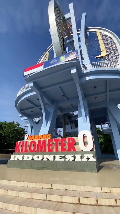 Pengunjung Tercatat ke 273.204 Tugu Kilometer Nol Sabang #shorts #aceh #sabangisland #nolkilometer