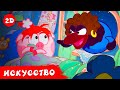 Лучшие серии нового сезона про искусство Смешарики 2D Сборник 2024 