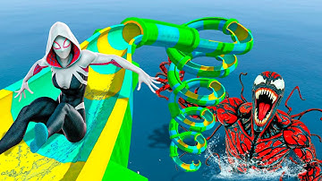 Spider Gwen Goes Down The World