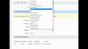 Social Intranet - Nhập khẩu dữ liệu trong Bitrix24