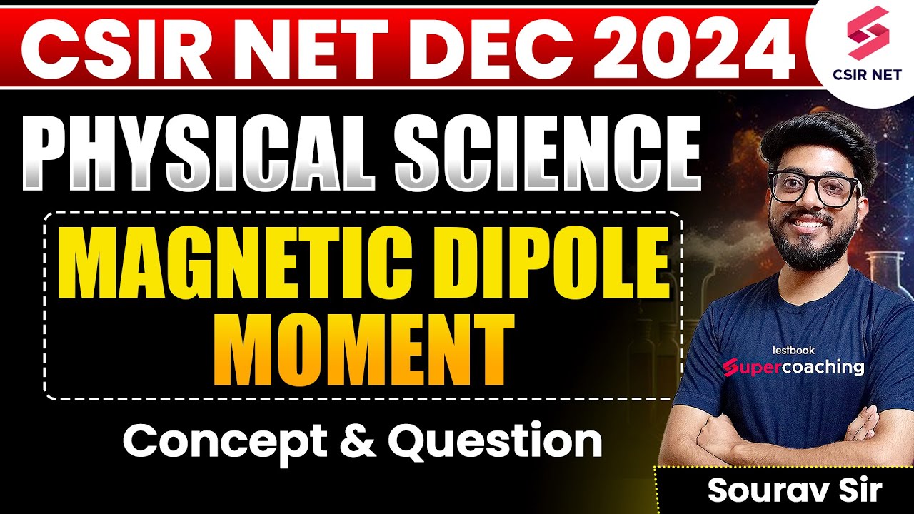 CSIR NET DEC 2024 | Physical Science | Concept & Question | Magnetic ...