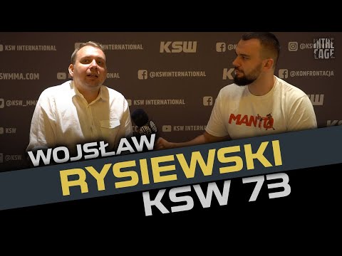 Wojsław RYSIEWSKI - kulisy KSW 73 | Odejście Soldica | Romanowski w 84 | Gala w Ostrawie?