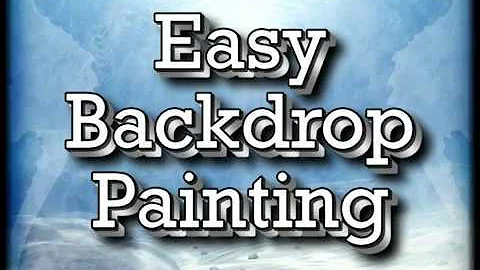 Backdrop Painting For Beginners: Colorado Mountains