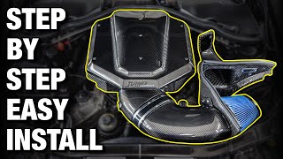 S65 Turner Motorsport Carbon Plenum & Intake Install.