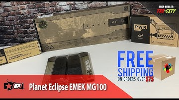 Planet Eclipse EMEK MG100- Unboxing and First Impressions